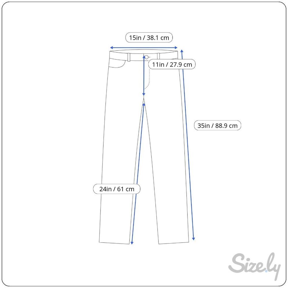 ANTHROPOLOGIE / MAEVE Joss Contrast Stitch Utility Pant Jean Size 6 - Picture 8 of 8